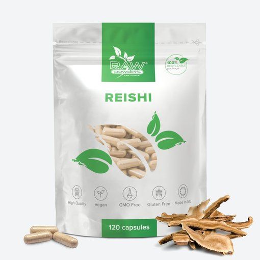 Raw Powders Reishi Mushroom Extract 2100mg