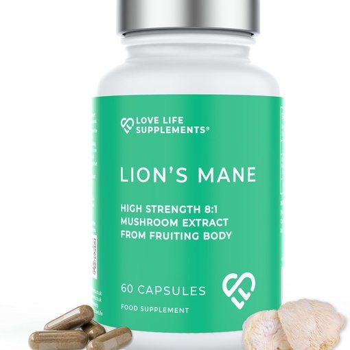 Love Life Supplements Organic Lion's Mane 8:1 Extract