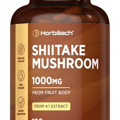 Horbaach Shiitake Mushroom Extract 1000mg