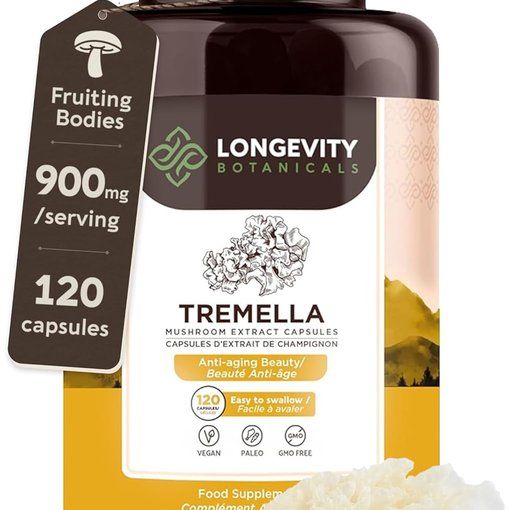Longevity Botanicals Tremella Mushroom Capsules