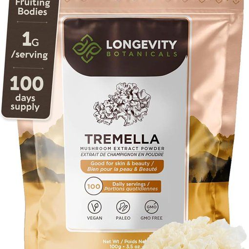 Tremella Mushroom Powder Supplement 100g