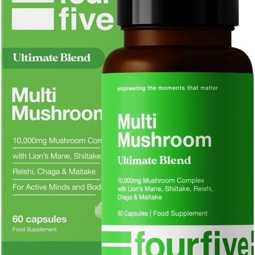 fourfive Multi Mushroom Supplement 10,000mg