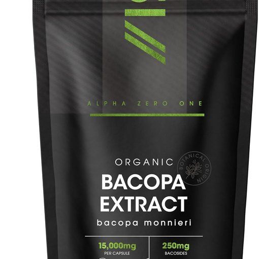 Alpha01 Organic Bacopa Monnieri 15,000mg