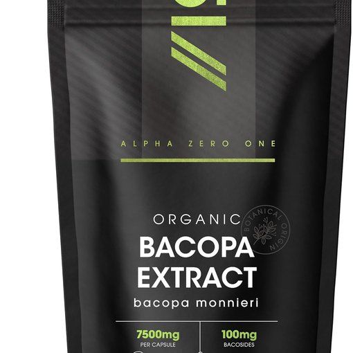 Alpha01 Organic Bacopa Monnieri 7,500mg