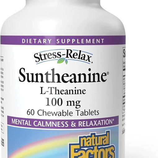 Natural Factors Suntheanine 100mg Chewable