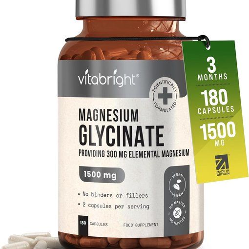 VitaBright Magnesium Glycinate 180 Capsules
