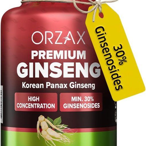 ORZAX Korean Panax Ginseng 30% Ginsenosides