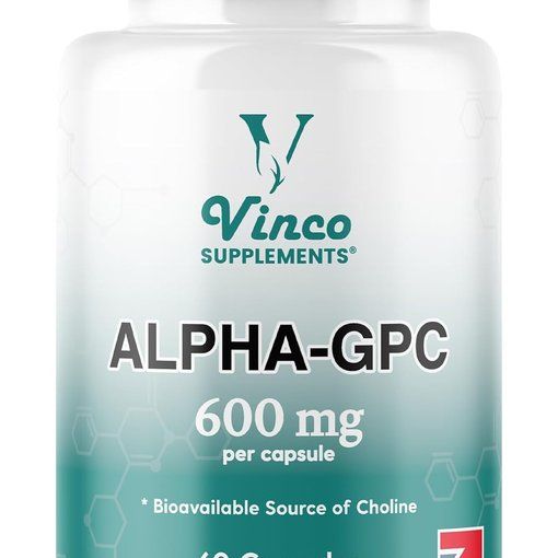 Vinco Alpha GPC 600mg UK Made 60 True Servings