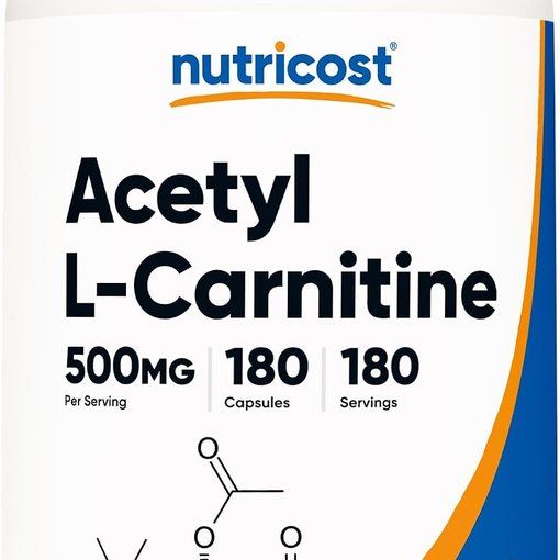 Nutricost Acetyl L-Carnitine 500mg 180 Capsules
