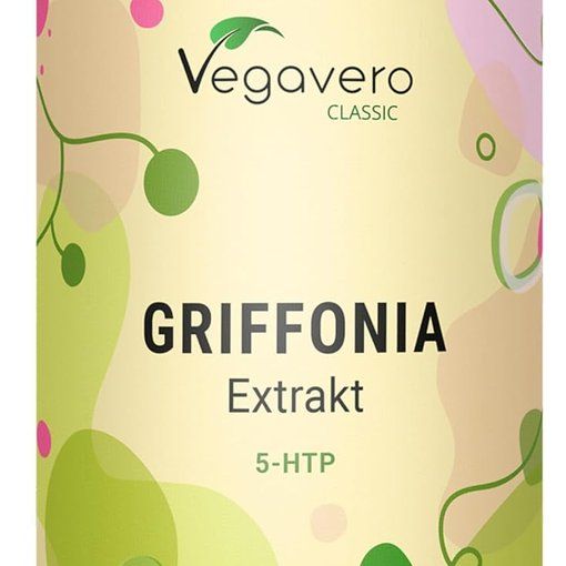 Vegavero Griffonia 5-HTP 1000mg 90 Capsules