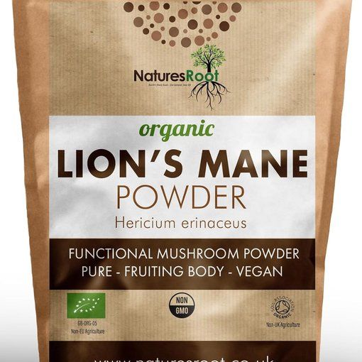 Nature's Root Organic Lion's Mane Powder 100g Fruiting Body