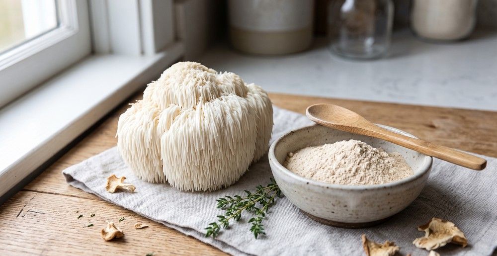 Best Lion's Mane Powder UK for Cognitive Support