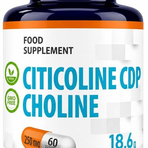 Hepatica Citicoline CDP-Choline 250mg 60 vegan capsules