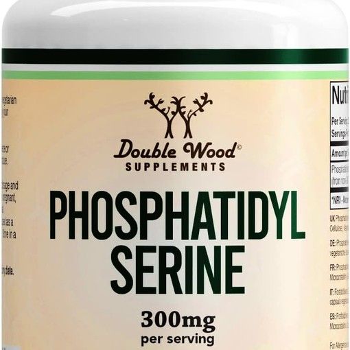 Double Wood Phosphatidylserine 300mg supplement bottle
