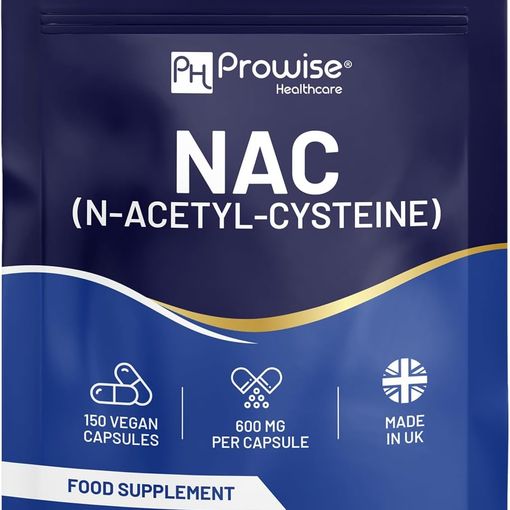 Prowise Healthcare NAC 600mg 150 Vegan Capsules pouch