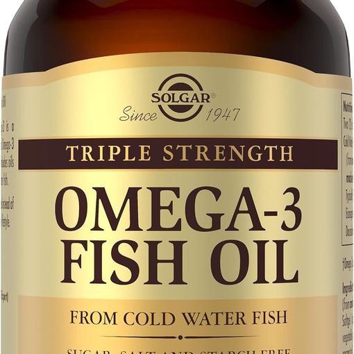 Solgar Omega-3 Triple Strength 950mg Softgels bottle