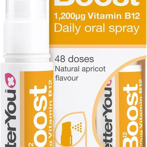 BetterYou Boost B12 Oral Spray bottle and box