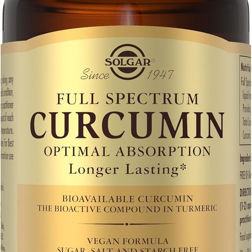 Solgar Full Spectrum Curcumin Licaps bottle
