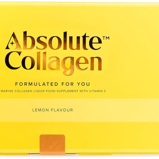 Absolute Collagen Marine Liquid Collagen Supplement lemon flavour sachets box