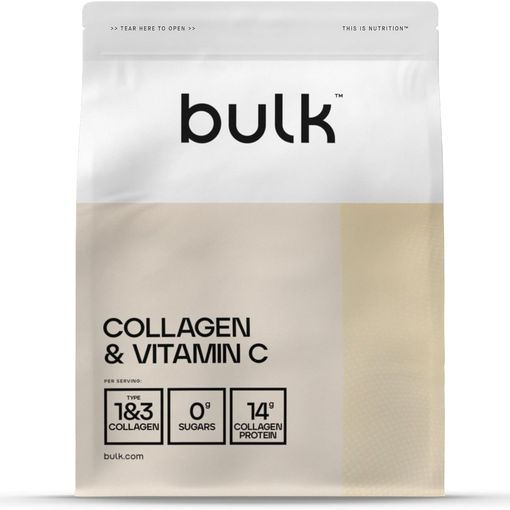 Bulk Collagen Powder with Peptides and Vitamin C 500g pouch